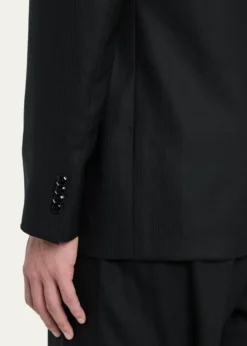 Giorgio ArmaniMen's Upton Double-Breasted Suit