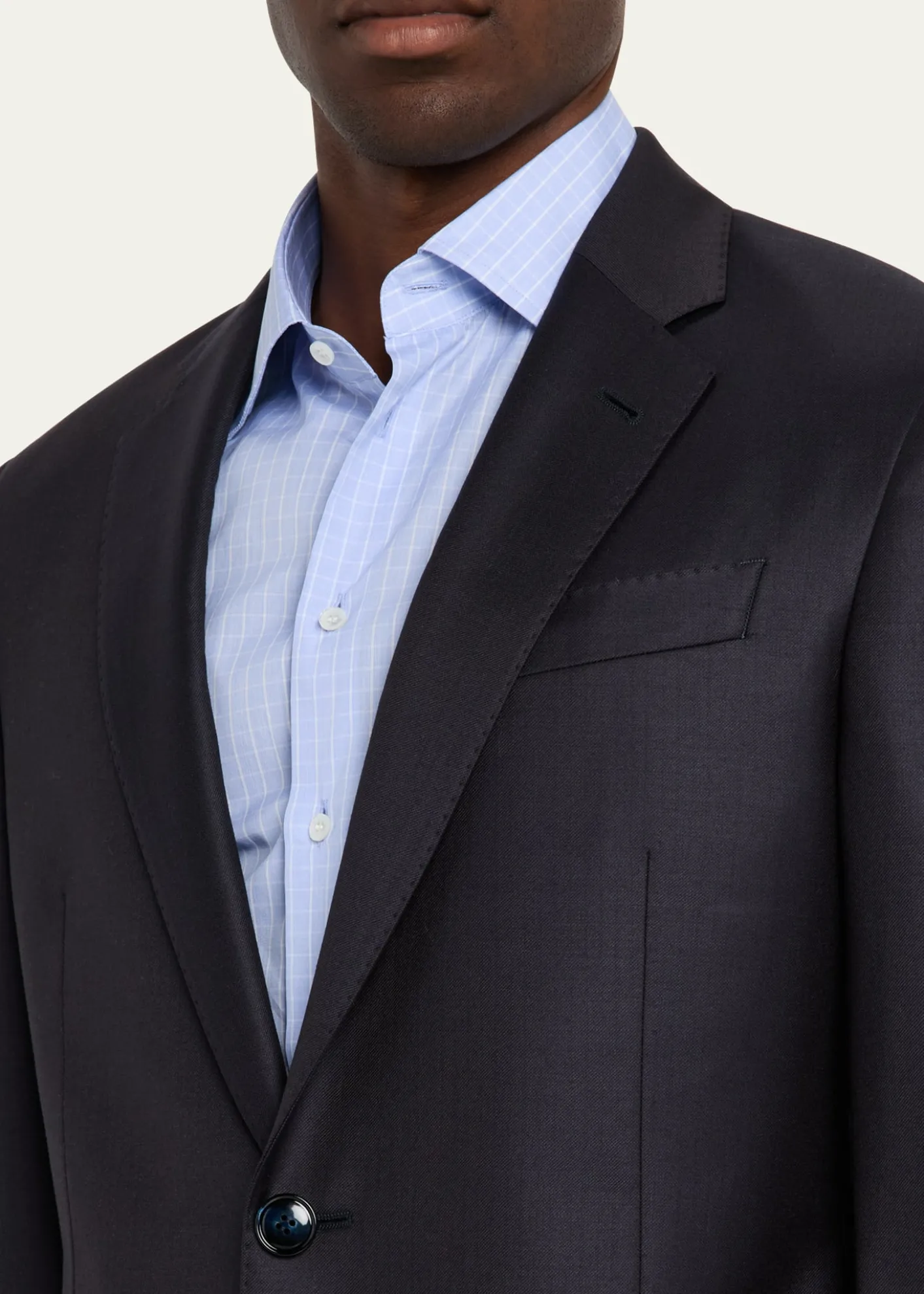 Giorgio ArmaniMen's Wool and Cashmere Soft Two-Piece Suit