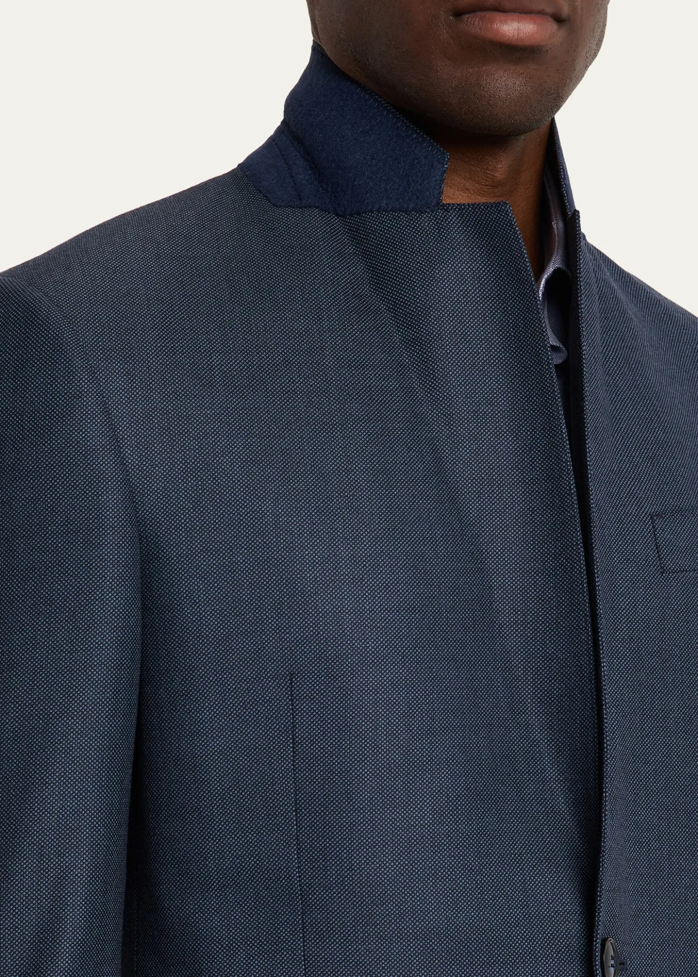 Giorgio ArmaniMen's Wool and Cashmere Soft Two-Piece Suit