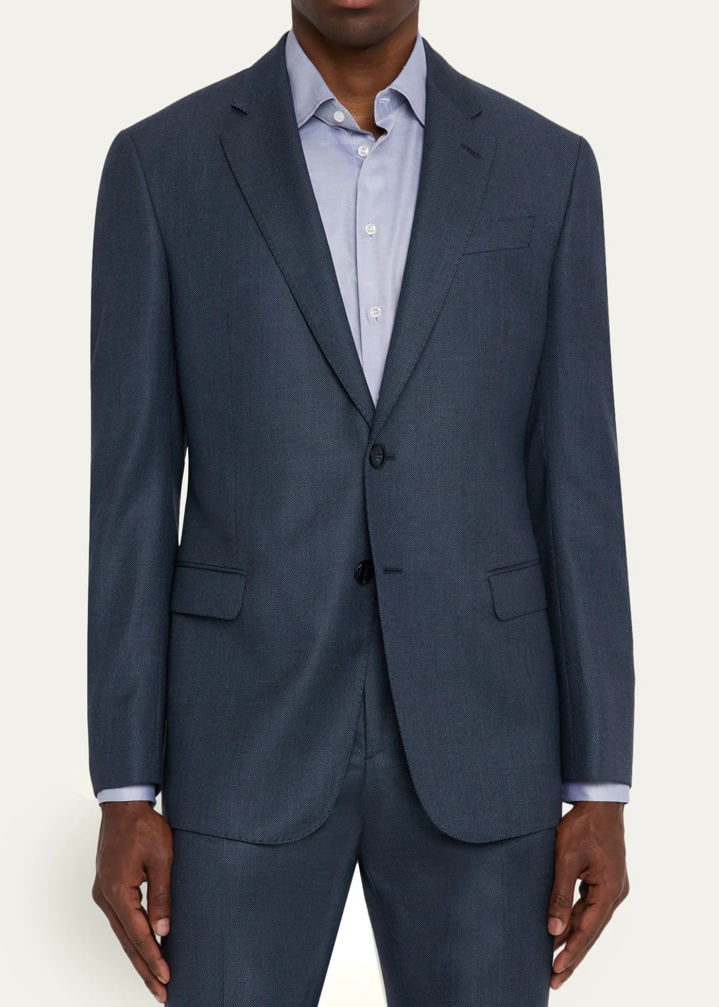 Giorgio ArmaniMen's Wool and Cashmere Soft Two-Piece Suit