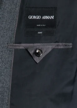 Giorgio ArmaniMen's Wool Micro-Houndstooth Two-Piece Suit