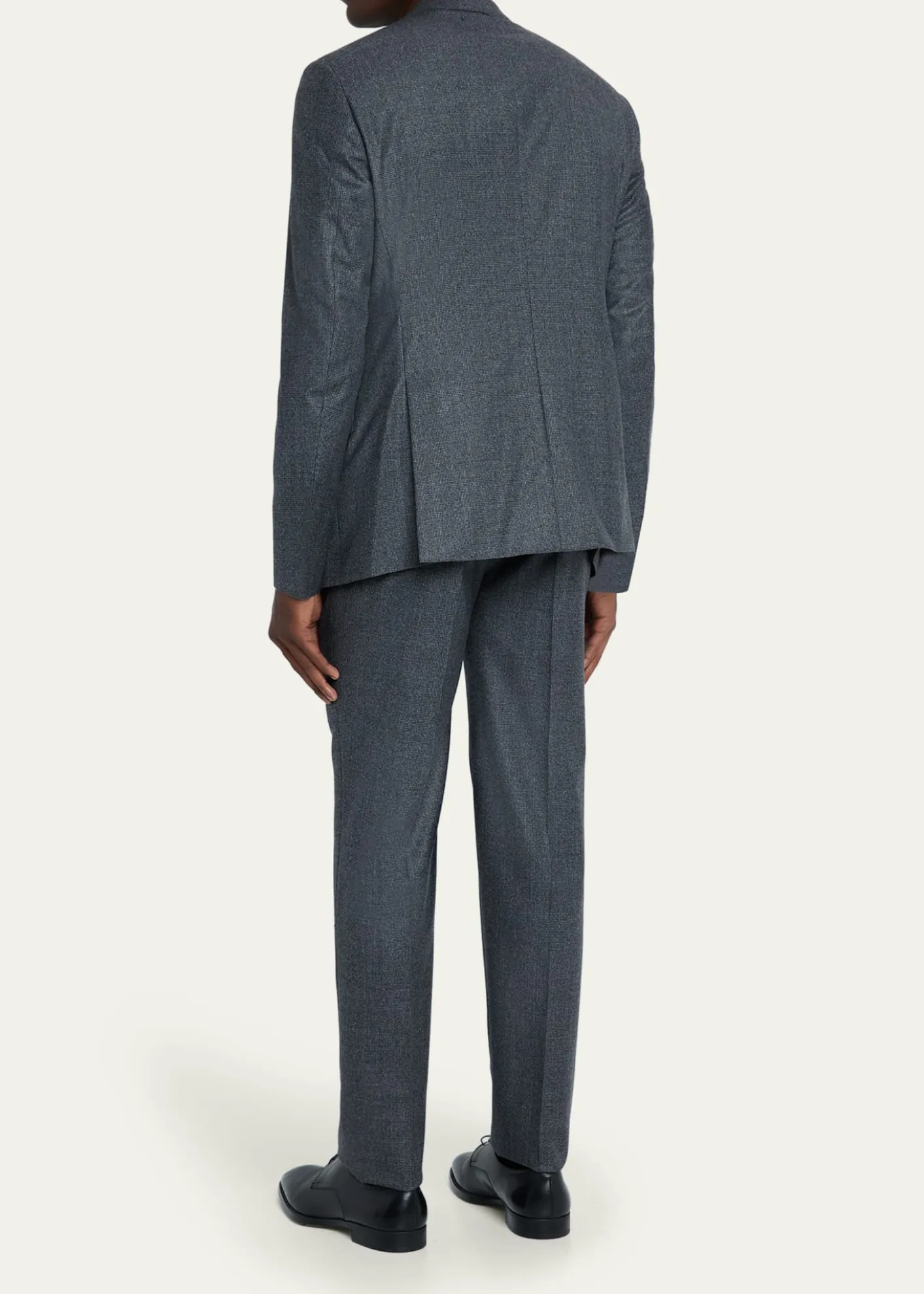 Giorgio ArmaniMen's Wool Micro-Houndstooth Two-Piece Suit