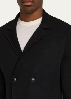 Giorgio ArmaniMen's Wool-Cashmere Rib Stitch Blazer