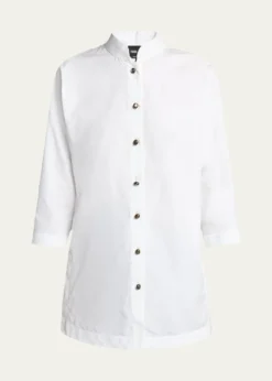 Giorgio ArmaniCotton Poplin Button-Down Shirt