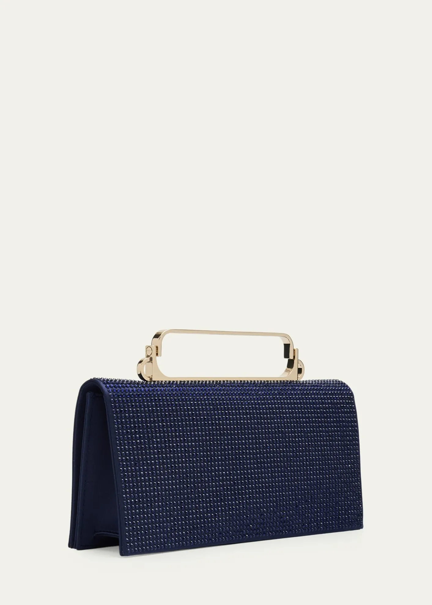 Giorgio ArmaniCrystal Avenue Rhinestone & Satin Clutch Bag