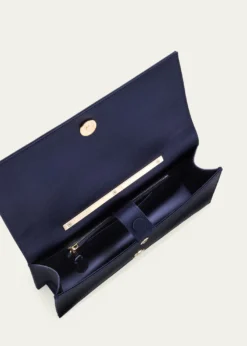 Giorgio ArmaniCrystal Avenue Rhinestone & Satin Clutch Bag