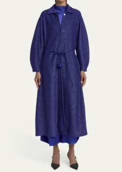 Giorgio ArmaniDrawstring Maxi Coat
