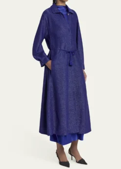 Giorgio ArmaniDrawstring Maxi Coat