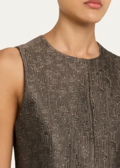 Giorgio ArmaniJacquard Silk-Wool Waistcoat