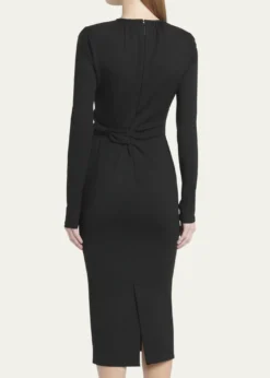 Giorgio ArmaniKeyhole Milano Jersey Sheath Dress