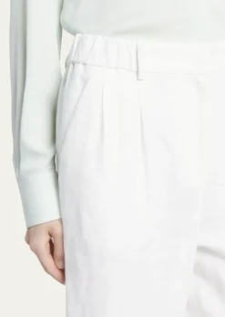 Giorgio ArmaniLinen Straight-Leg Trousers