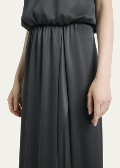 Giorgio ArmaniLong Double Silk Satin Gown