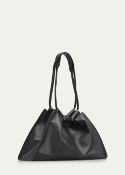 Giorgio ArmaniMedium Lamb Leather Shopper Tote Bag