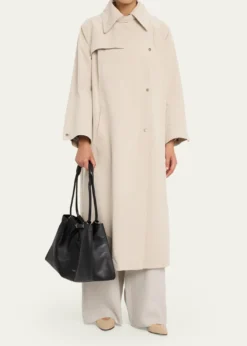 Giorgio ArmaniMedium Lamb Leather Shopper Tote Bag