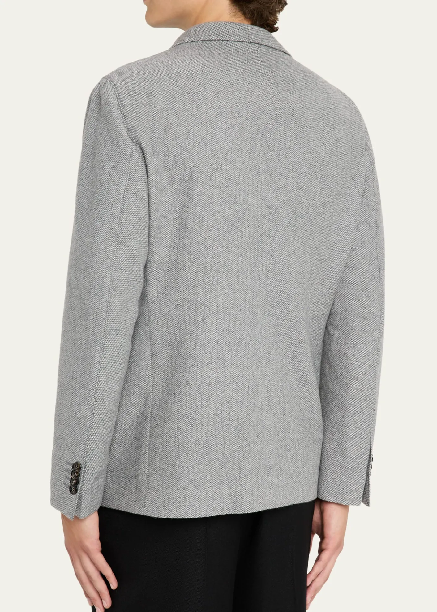 Giorgio ArmaniMen's Birdseye Cashmere Single-Breasted Blazer