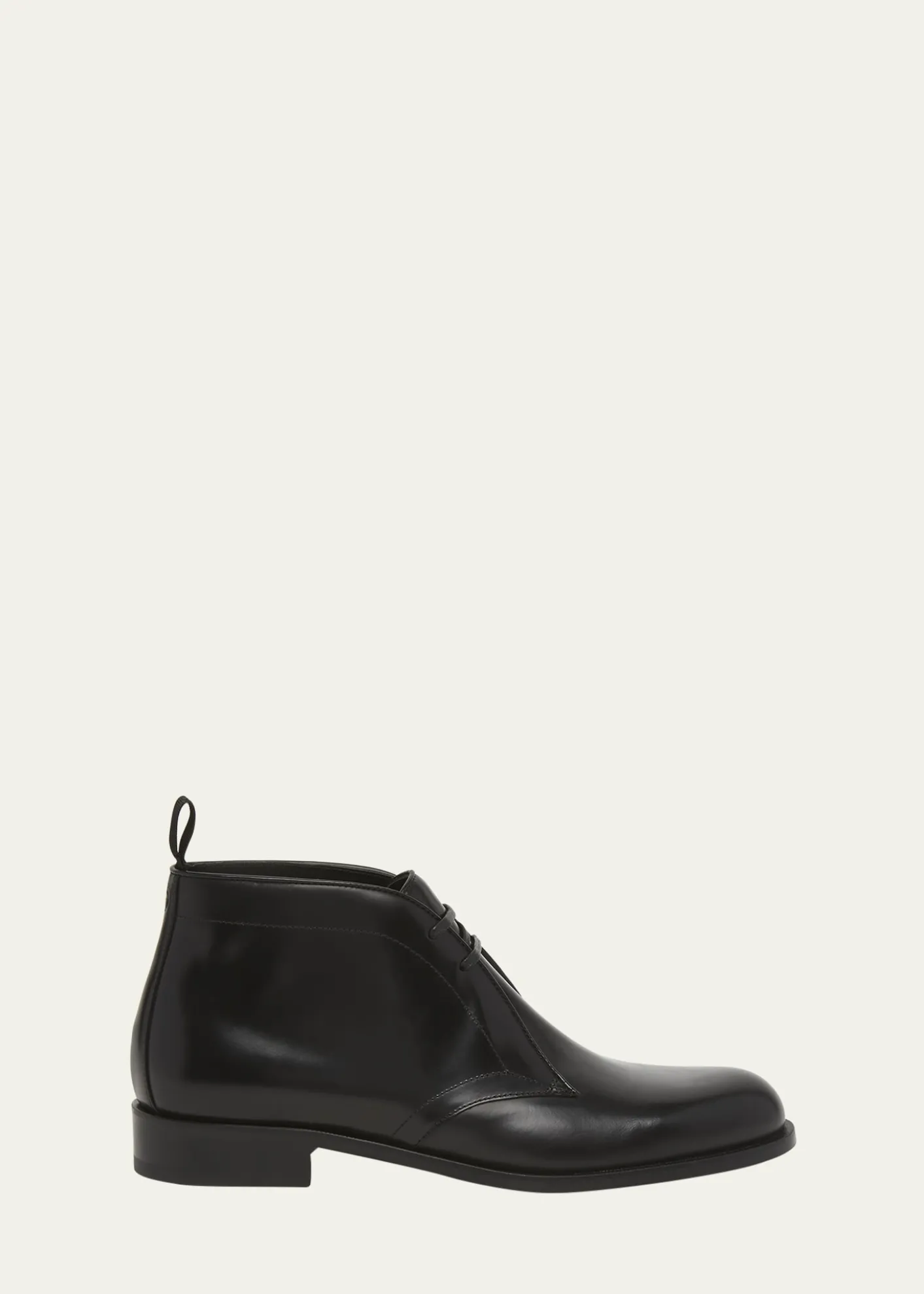 Giorgio ArmaniMen's Bull Leather Chukka Boots