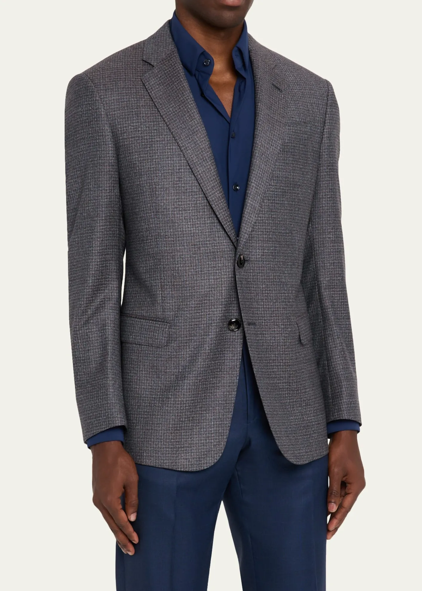 Giorgio ArmaniMen's Check-Textured G Line Sport Coat