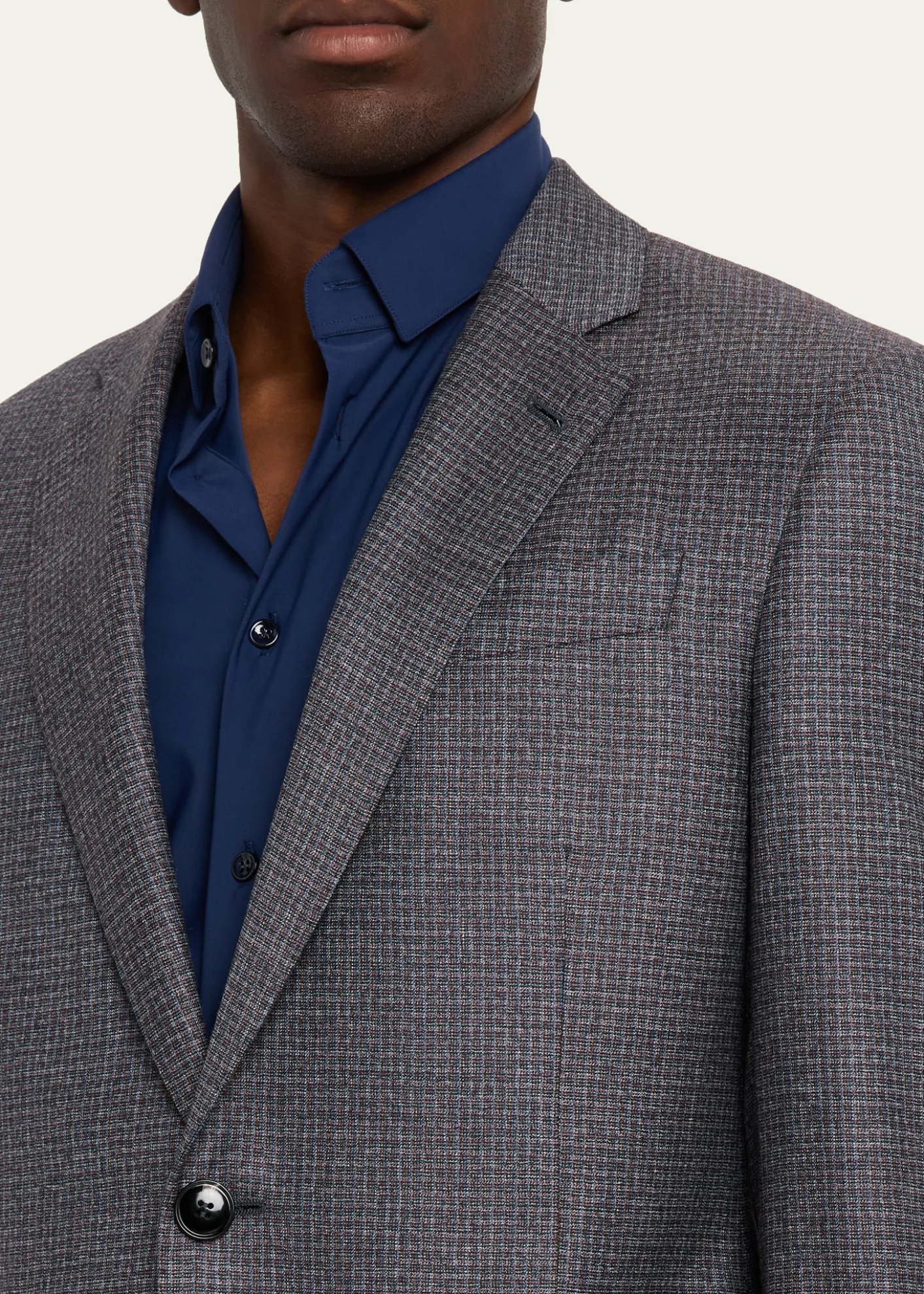 Giorgio ArmaniMen's Check-Textured G Line Sport Coat
