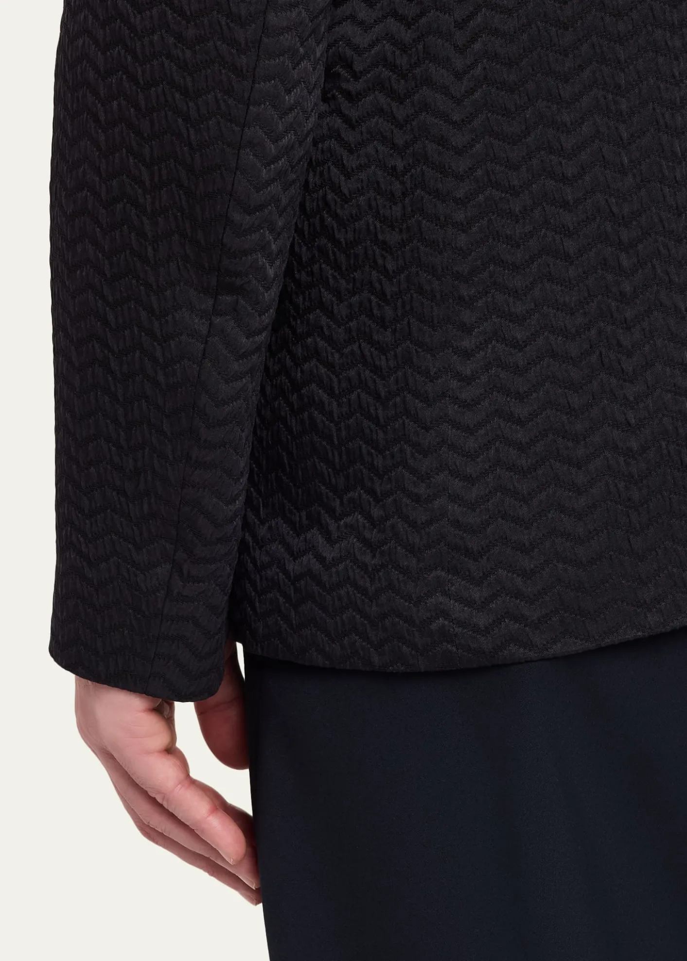 Giorgio ArmaniMen's Chevron Silk and Wool Sport Coat