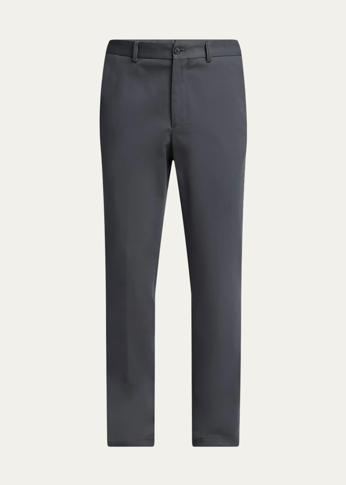 Giorgio ArmaniMen's Cotton and Cashmere Slim Flat-Front Trousers