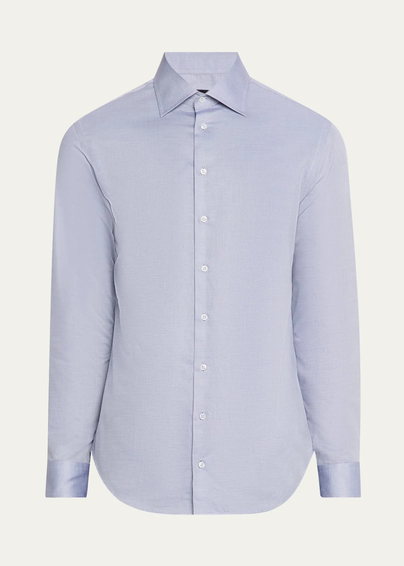 Giorgio ArmaniMen's Cotton Micro-Dot Dress Shirt