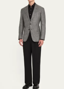 Giorgio ArmaniMen's Crushed Texture Sport Coat