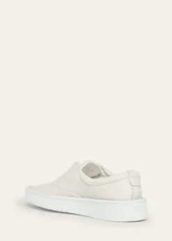 Giorgio ArmaniMen's Deerskin Slip-On Sneakers