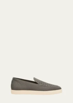 Giorgio ArmaniMen's Divo Knit Slip-On