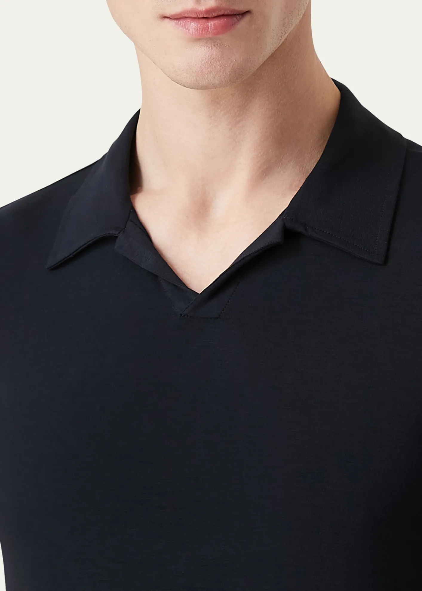 Giorgio ArmaniMen's Jersey Polo Shirt