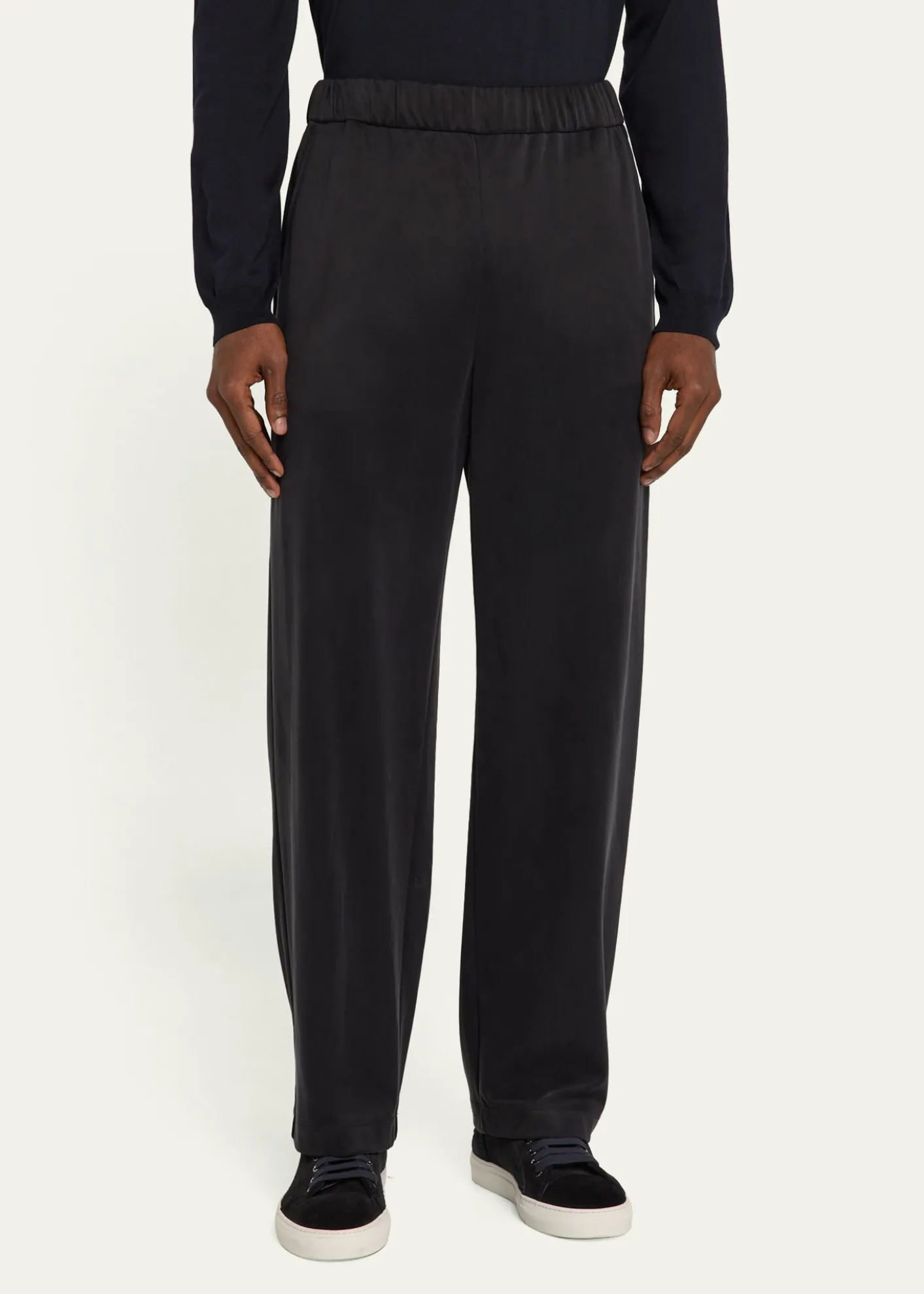 Giorgio ArmaniMen's Jersey Pull-On Trousers
