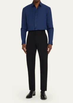 Giorgio ArmaniMen's Linen Classic-Fit Sport Shirt