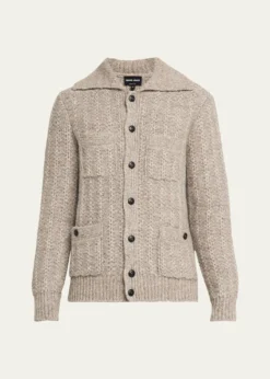Giorgio ArmaniMen's 4-Pocket Cardigan Jacket