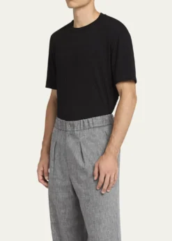 Giorgio ArmaniMen's Raised Chevron T-Shirt