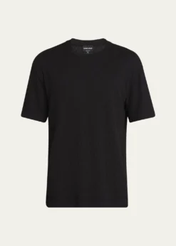 Giorgio ArmaniMen's Raised Chevron T-Shirt