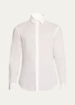 Giorgio ArmaniMen's Seersucker Sport Shirt