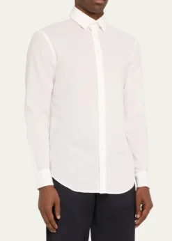 Giorgio ArmaniMen's Seersucker Sport Shirt