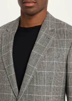 Giorgio ArmaniMen's Soft Glen Plaid Single-Breasted Sport Coat