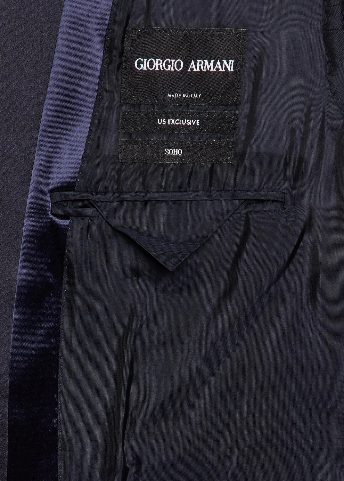 Giorgio ArmaniMen's Soho Rhinestone-Trim Tuxedo Jacket