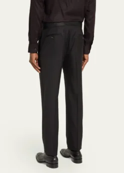 Giorgio ArmaniMen's Solid Formal Tuxedo Pants