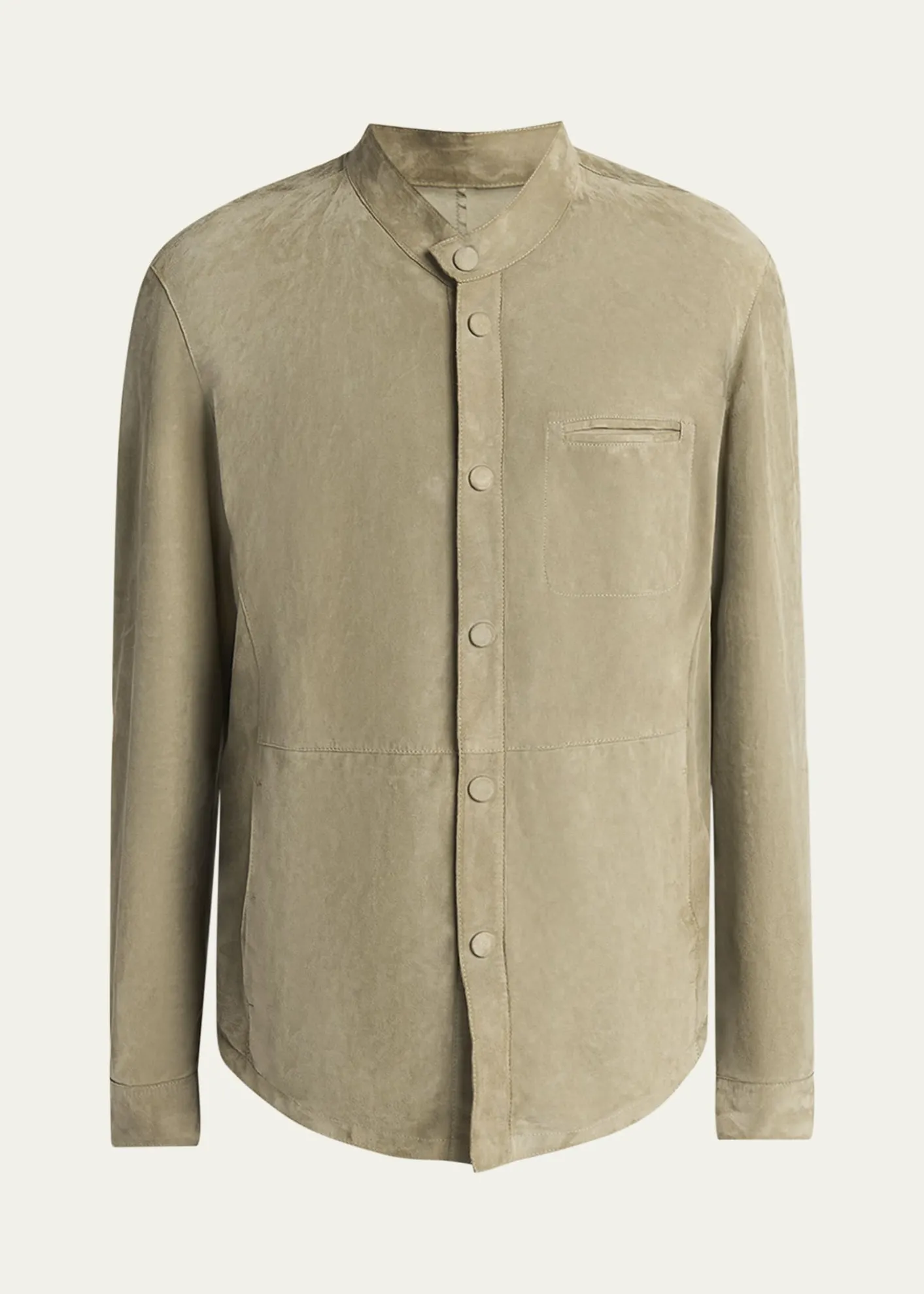 Giorgio ArmaniMen's Suede Overshirt