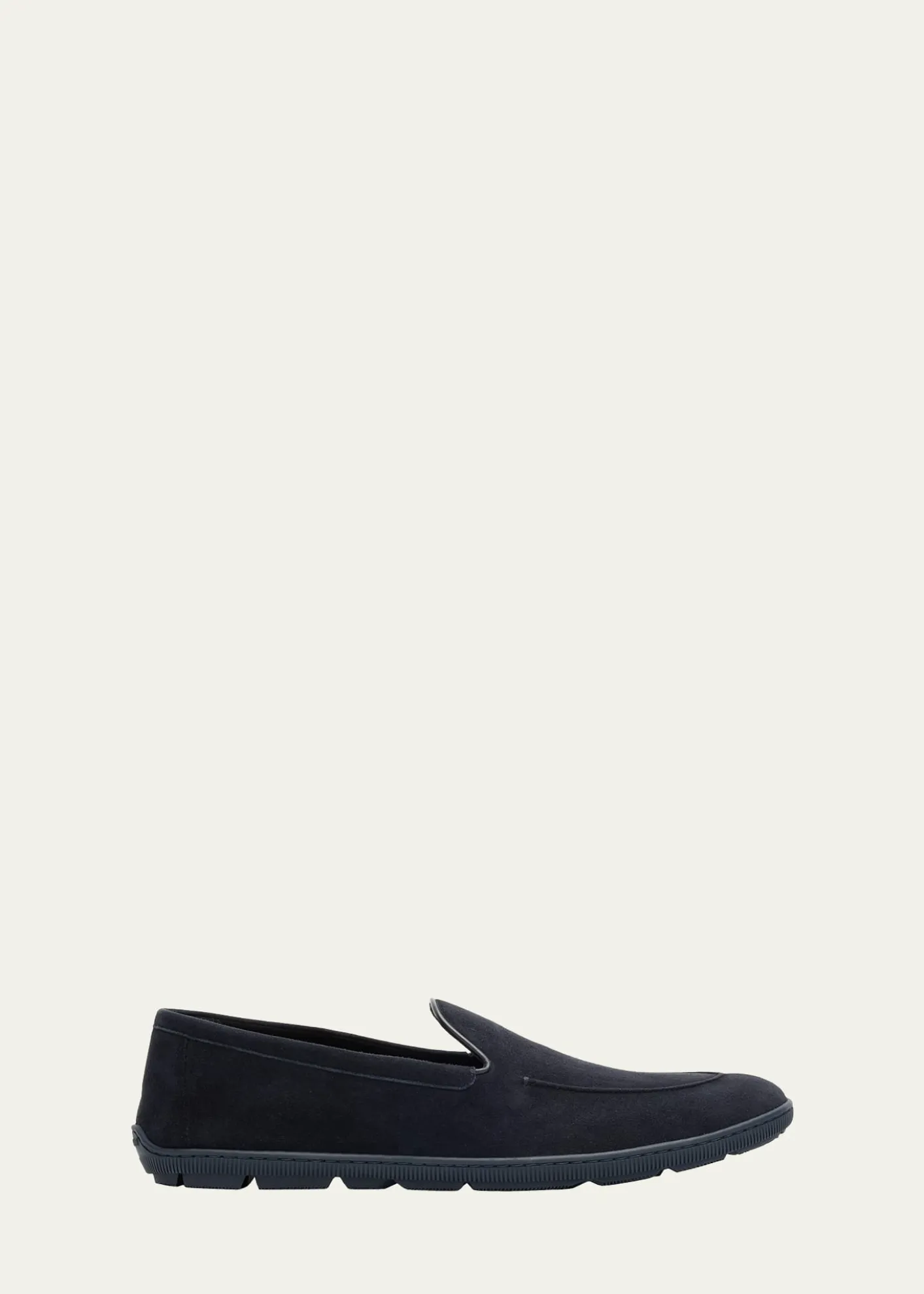 Giorgio ArmaniMen's Suede Sneaker Loafers