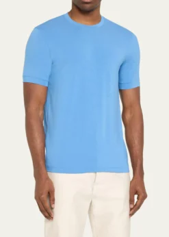 Giorgio ArmaniMen's Textured Stretch T-Shirt