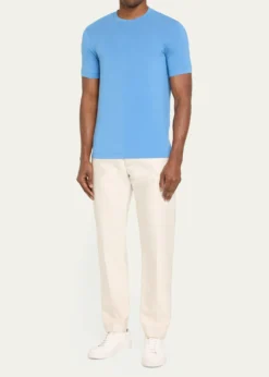 Giorgio ArmaniMen's Textured Stretch T-Shirt
