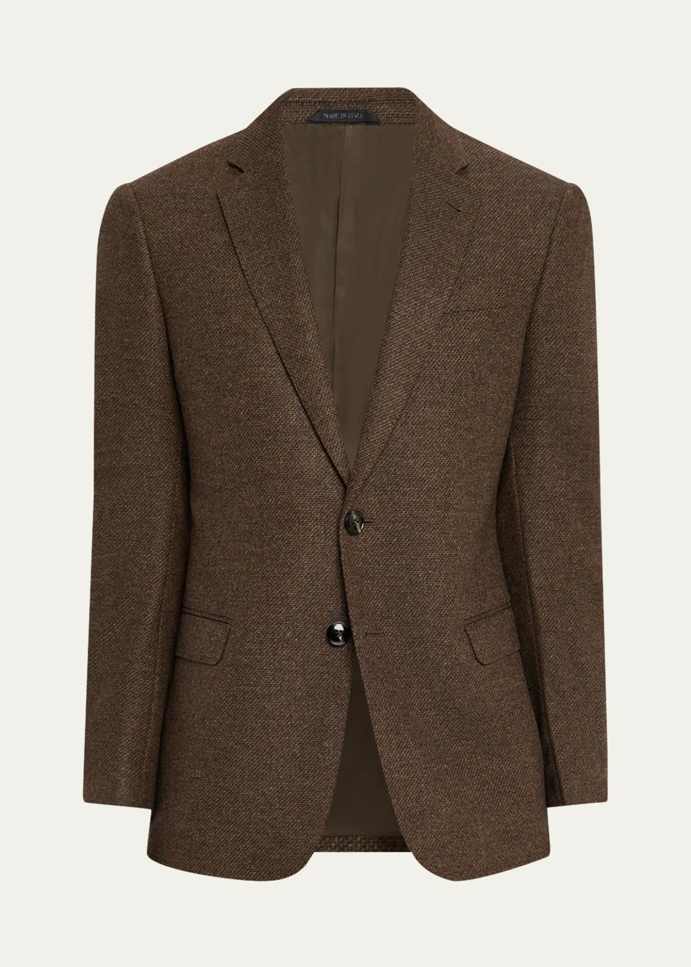 Giorgio ArmaniMen's Textured Wool and Cashmere G Line Sport Coat