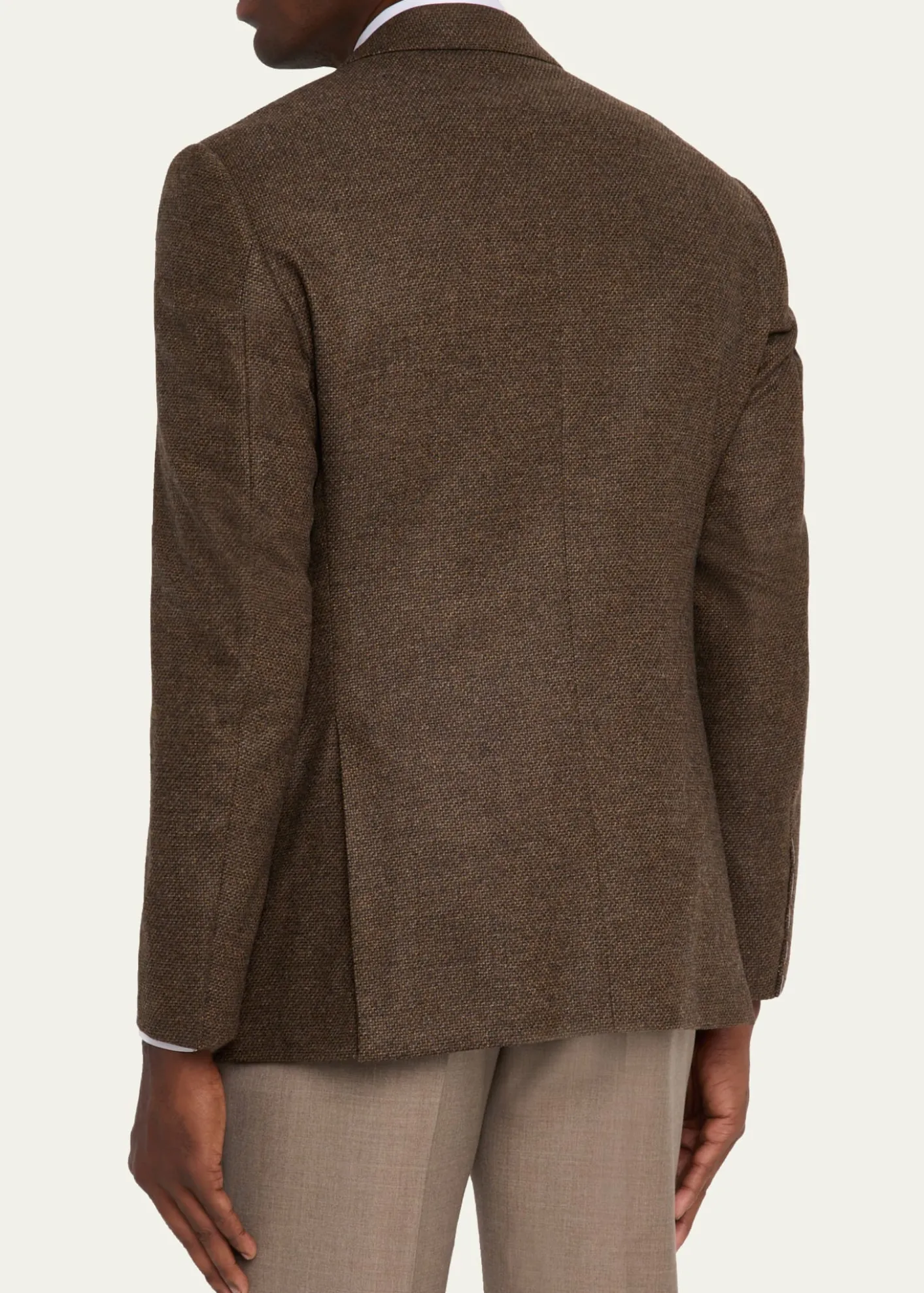 Giorgio ArmaniMen's Textured Wool and Cashmere G Line Sport Coat