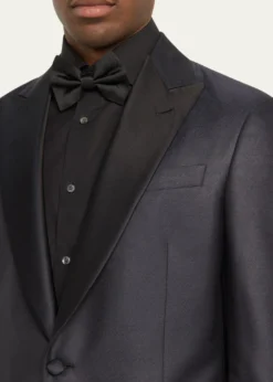 Giorgio ArmaniMen's Textured Dinner Jacket