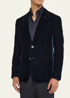 Giorgio ArmaniMen's Velvet Notch Lapel Dinner Jacket