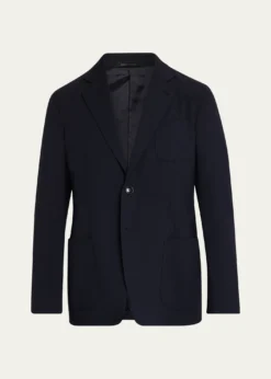 Giorgio ArmaniMen's Virgin Wool Single-Breasted Sport Coat