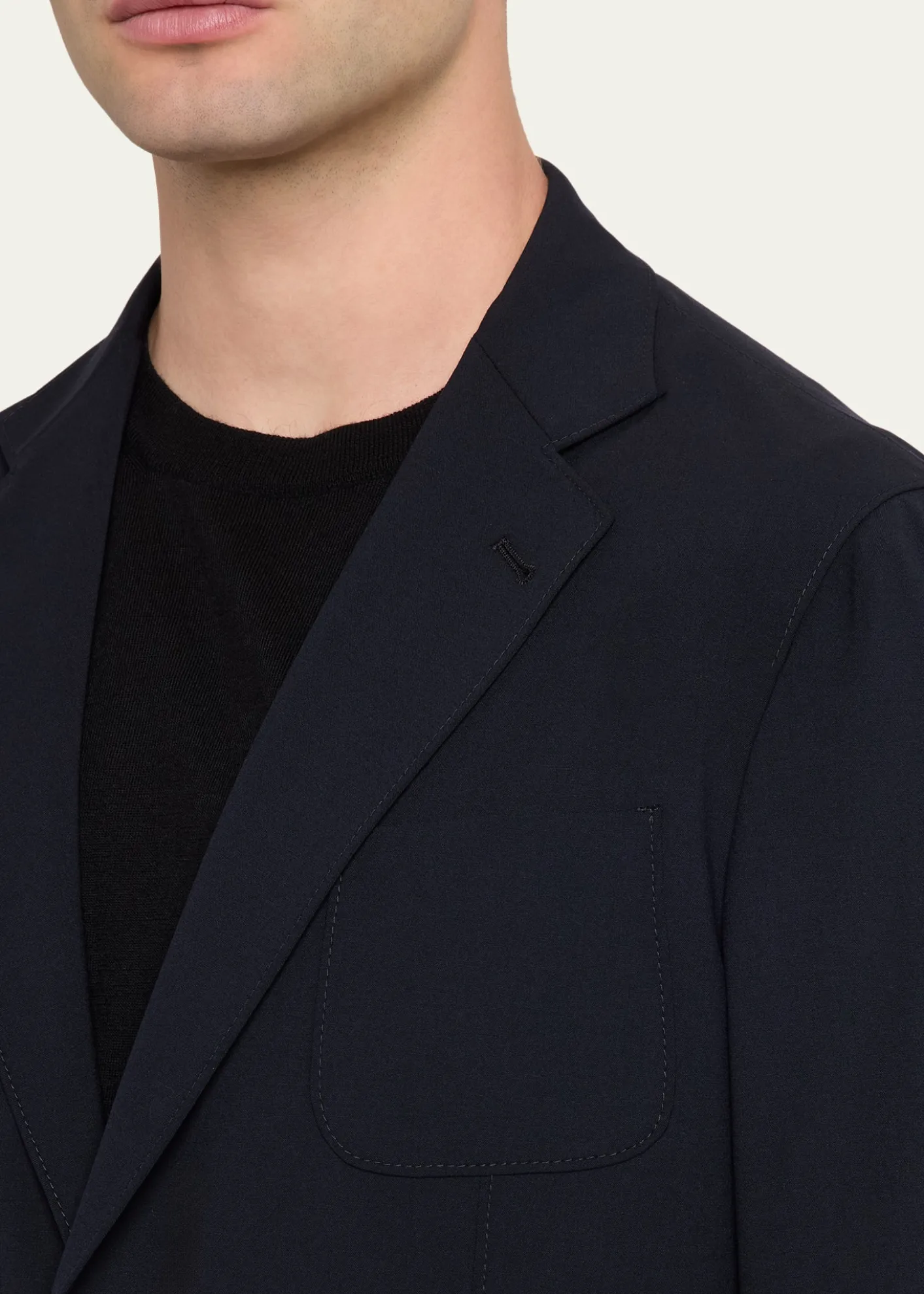 Giorgio ArmaniMen's Virgin Wool Single-Breasted Sport Coat