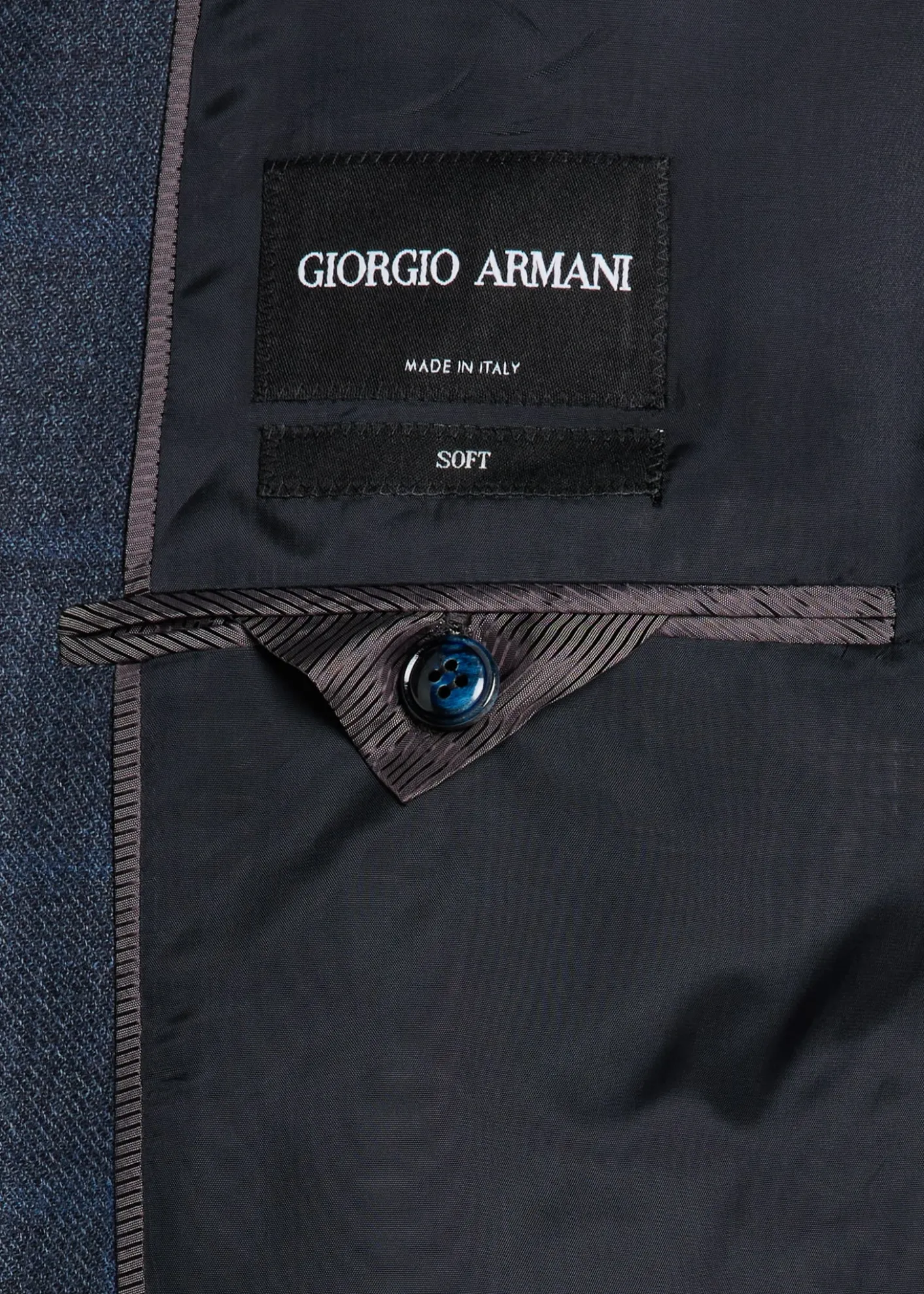 Giorgio ArmaniMen's Wool and Cashmere Soft Check Sport Coat
